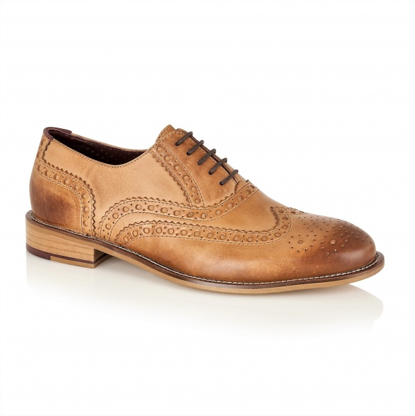 LONDON BROGUES GATSBY TAN are Back in Stock